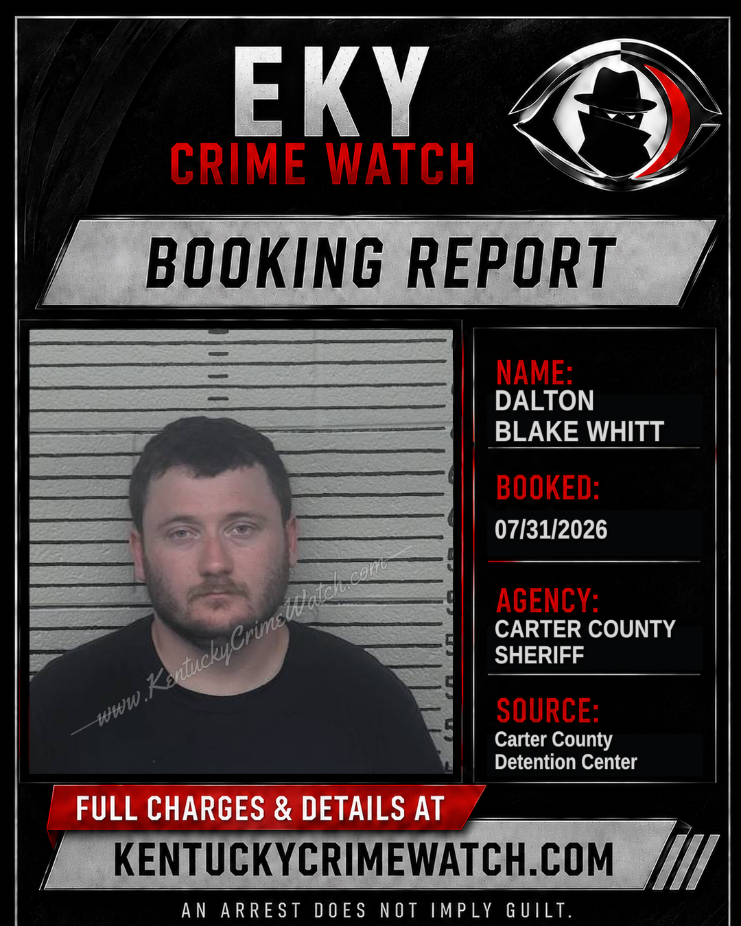 DALTON BLAKE WHITT booking image