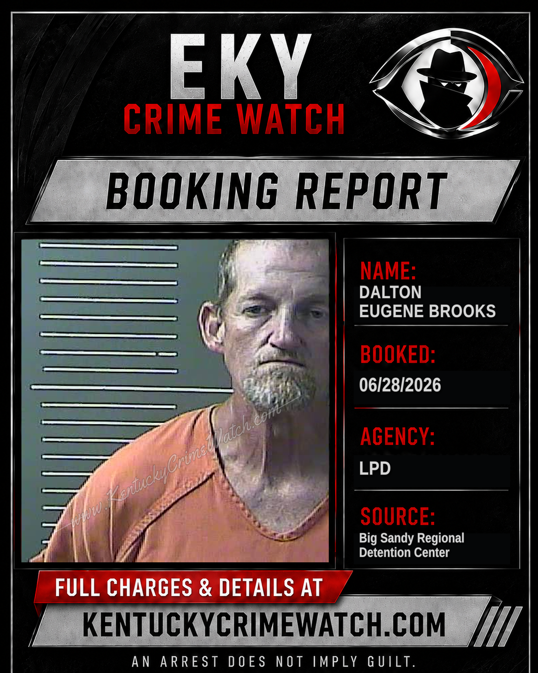 DALTON EUGENE BROOKS booking image