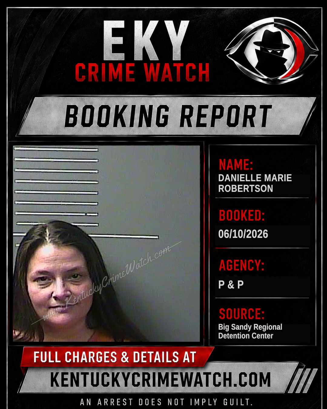 DANIELLE MARIE ROBERTSON booking image
