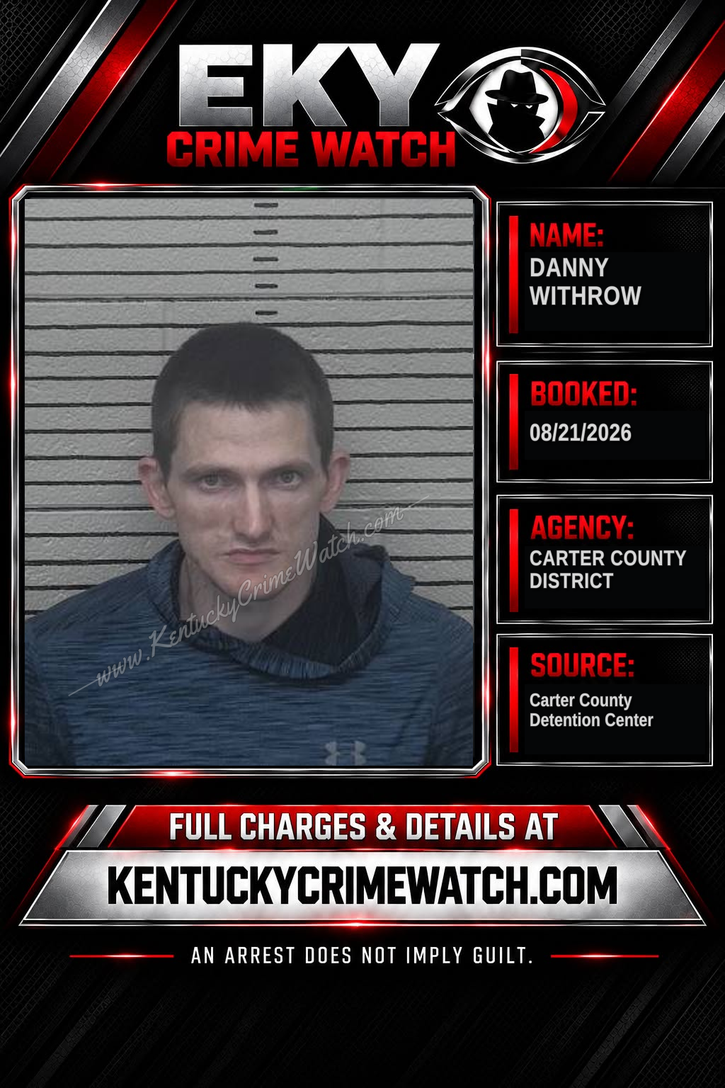 DANNY WITHROW booking image