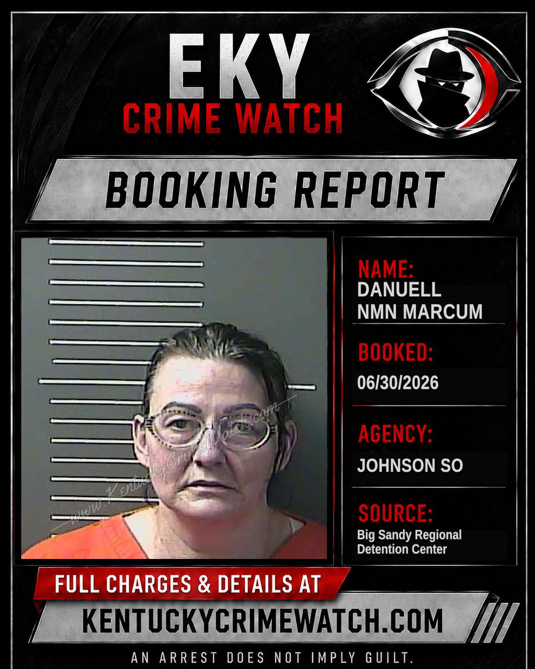 DANUELL NMN MARCUM booking image