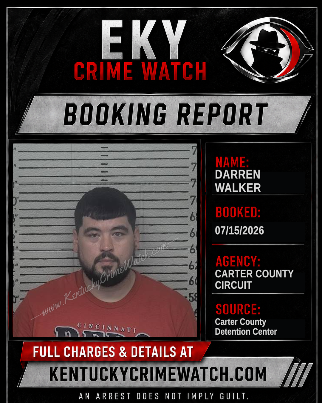 DARREN WALKER booking image