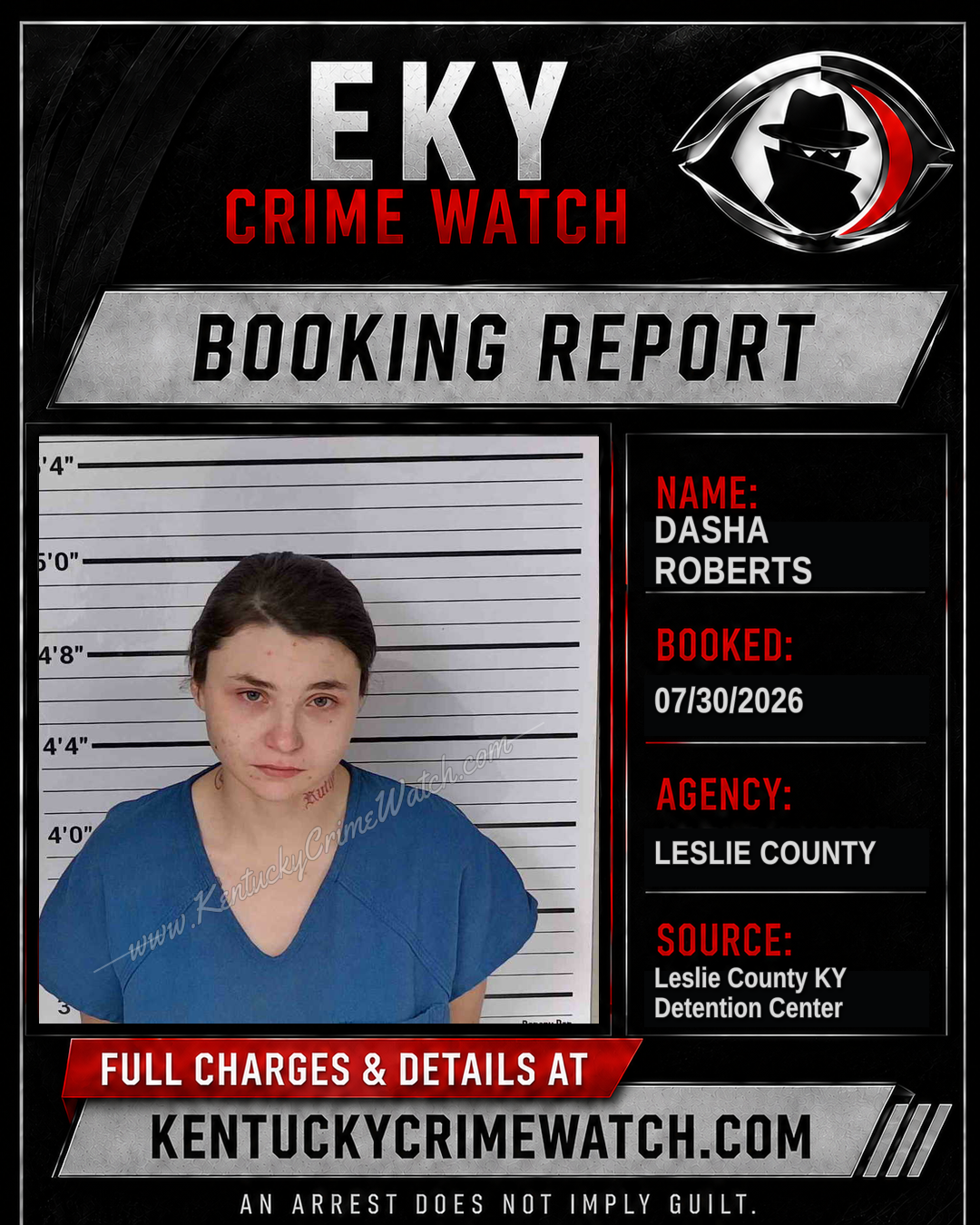 DASHA ROBERTS booking image