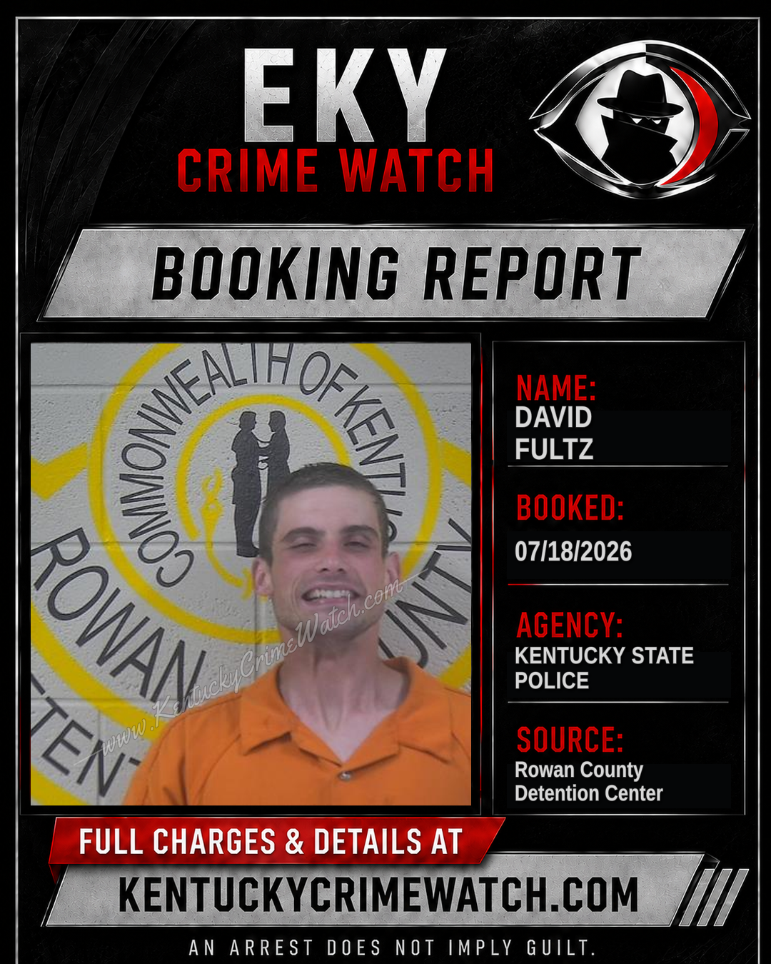 DAVID FULTZ booking image