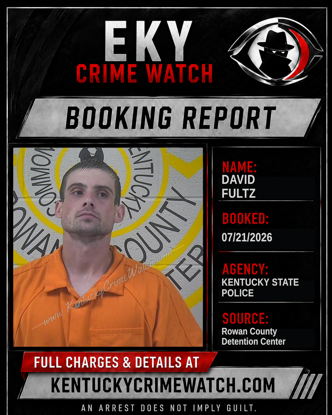 DAVID FULTZ booking image