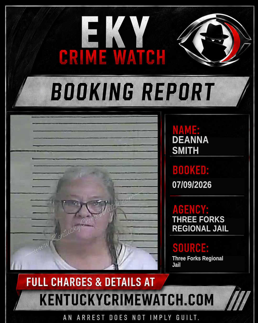 Deanna Smith booking image