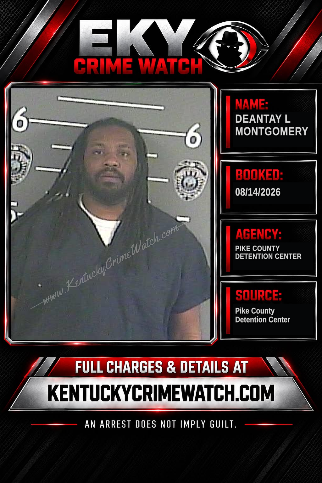 DEANTAY L MONTGOMERY booking image