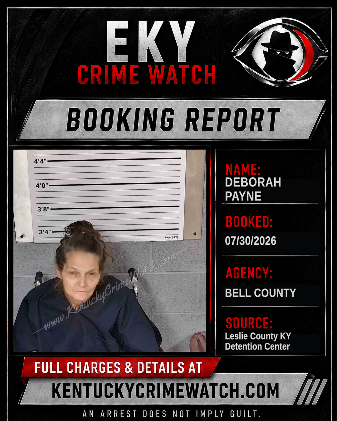 DEBORAH PAYNE booking image