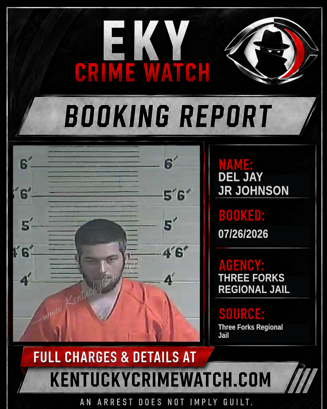 Del Jay Jr Johnson booking image