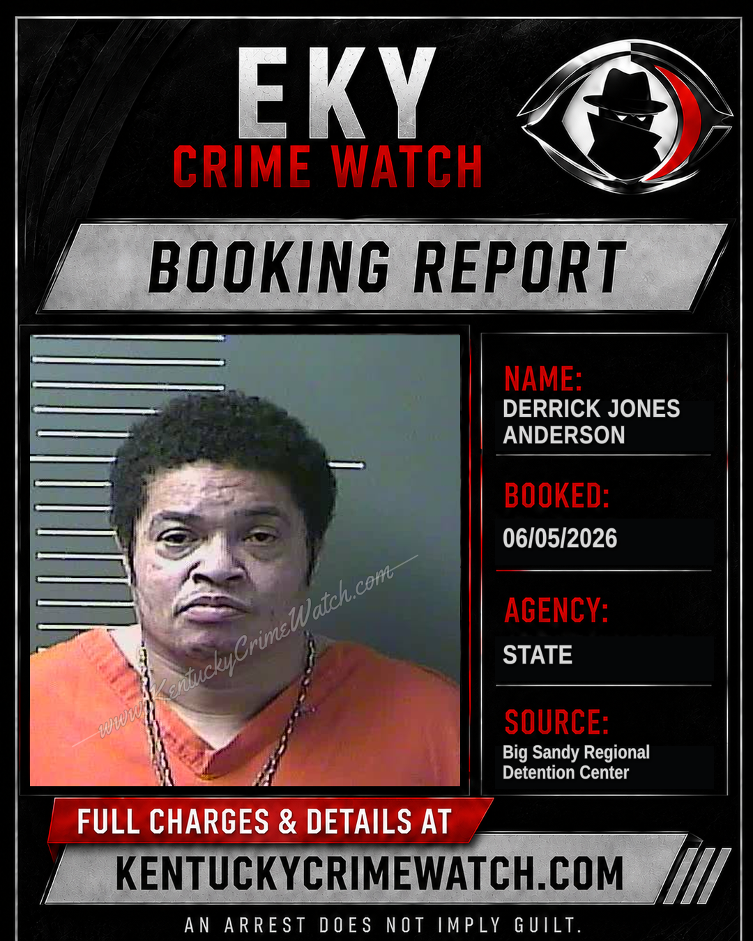 DERRICK JONES ANDERSON booking image