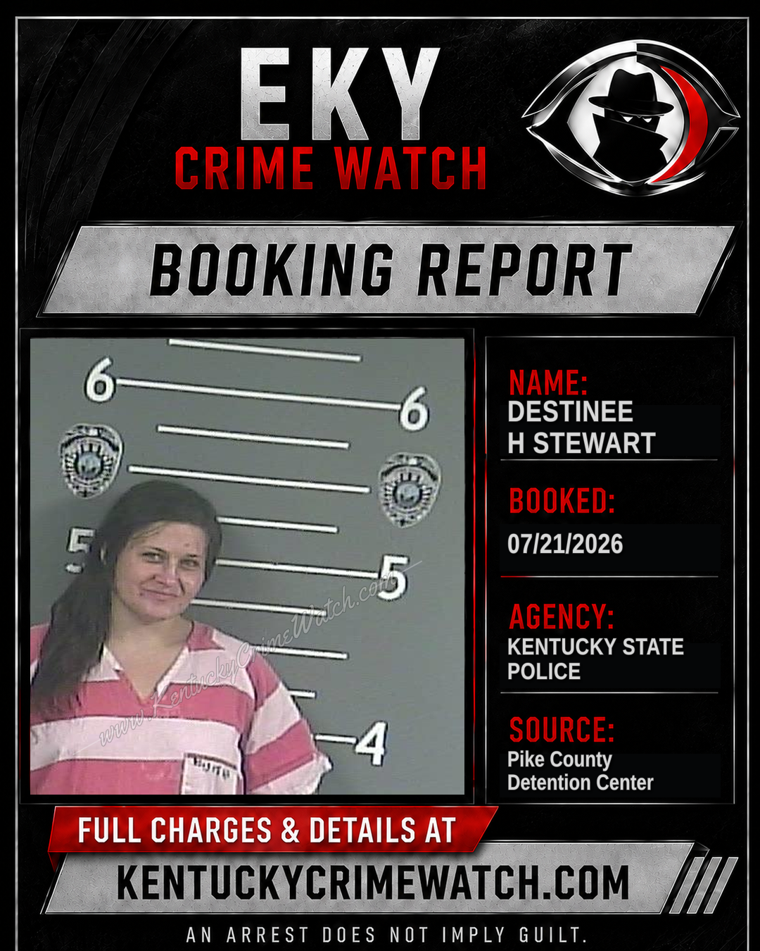 DESTINEE H STEWART booking image