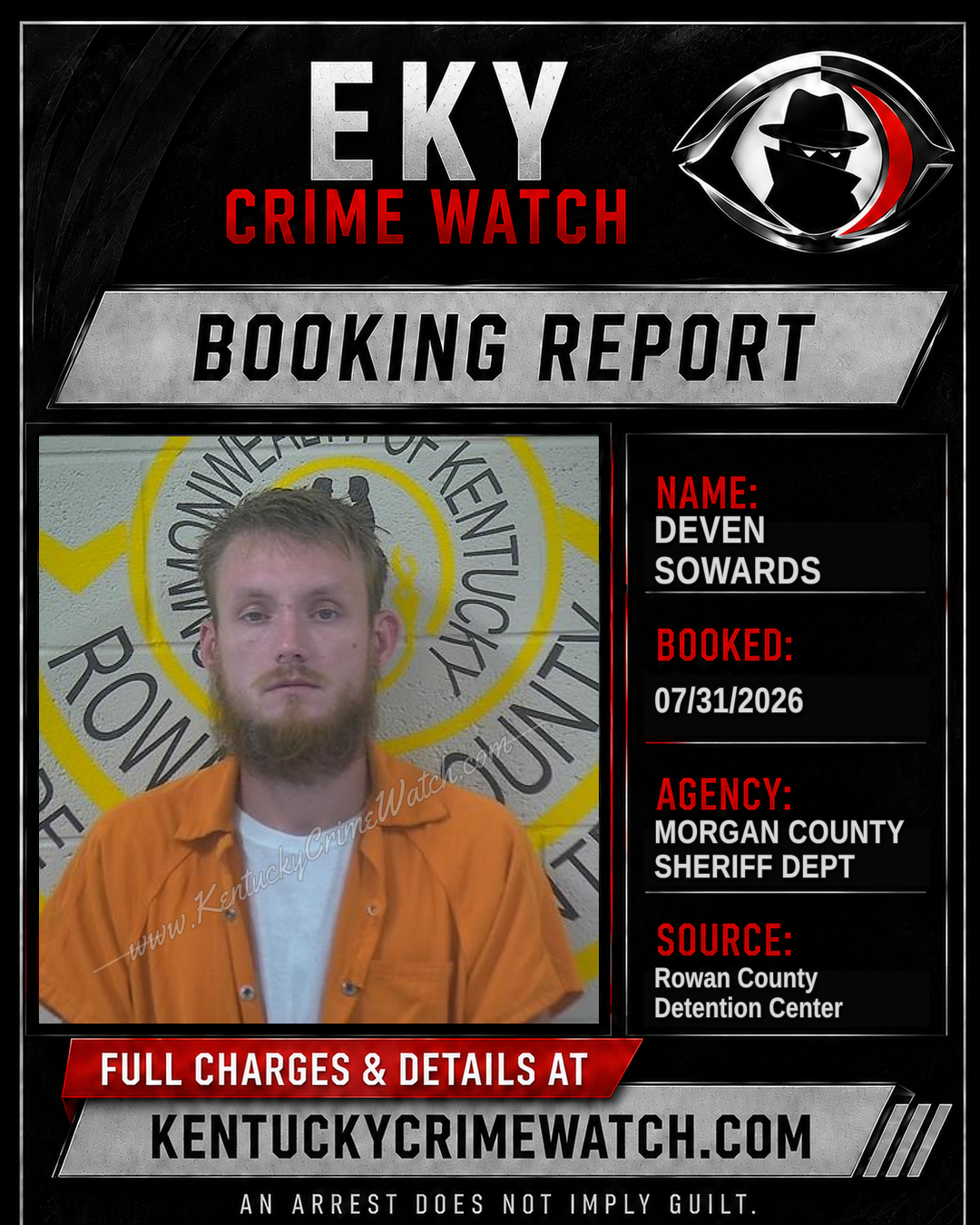 DEVEN SOWARDS booking image