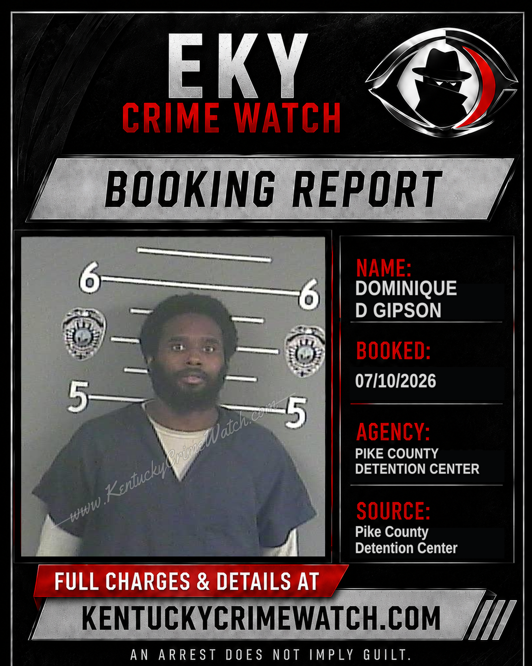 DOMINIQUE D GIPSON booking image