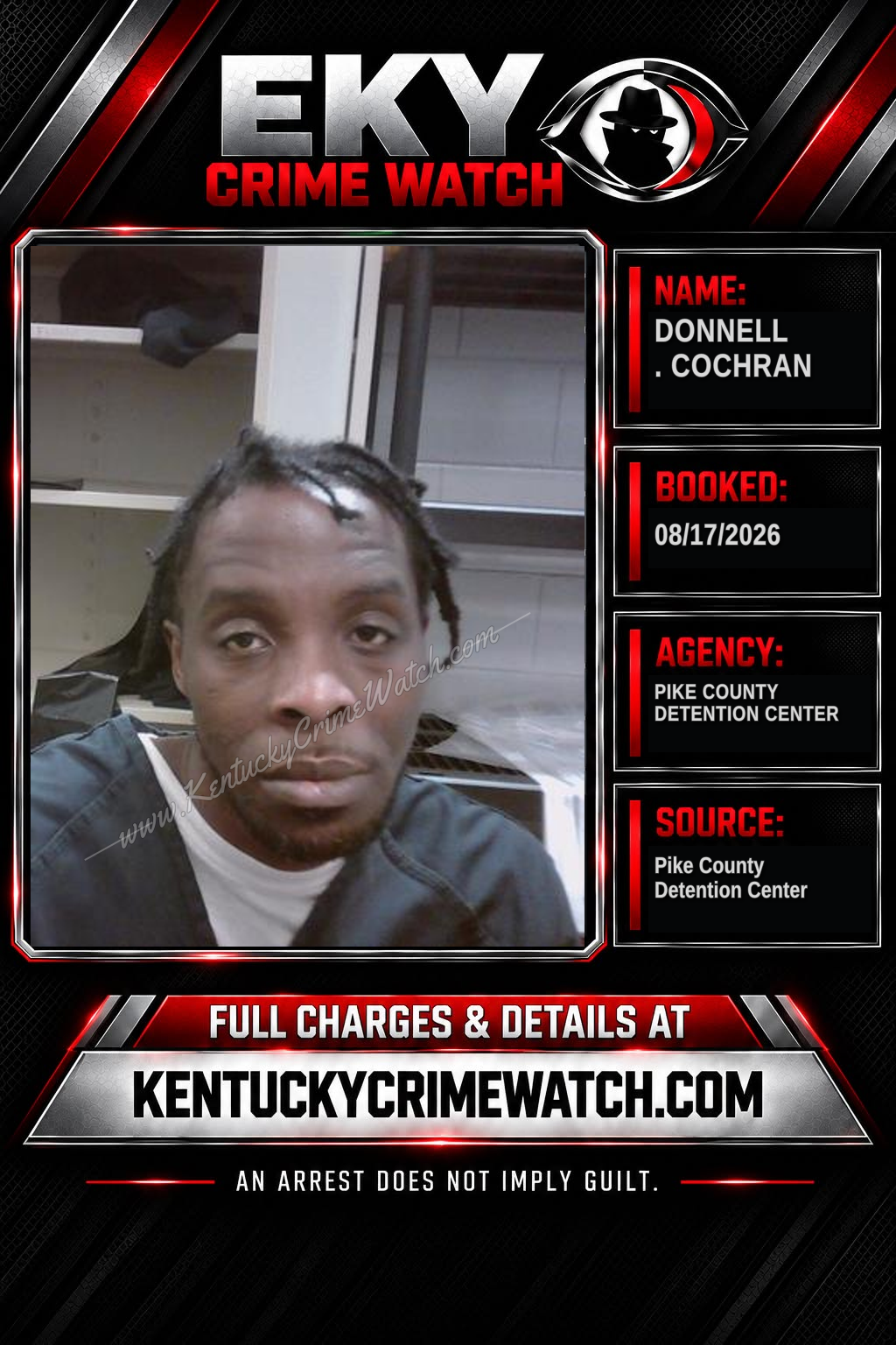 DONNELL . COCHRAN booking image