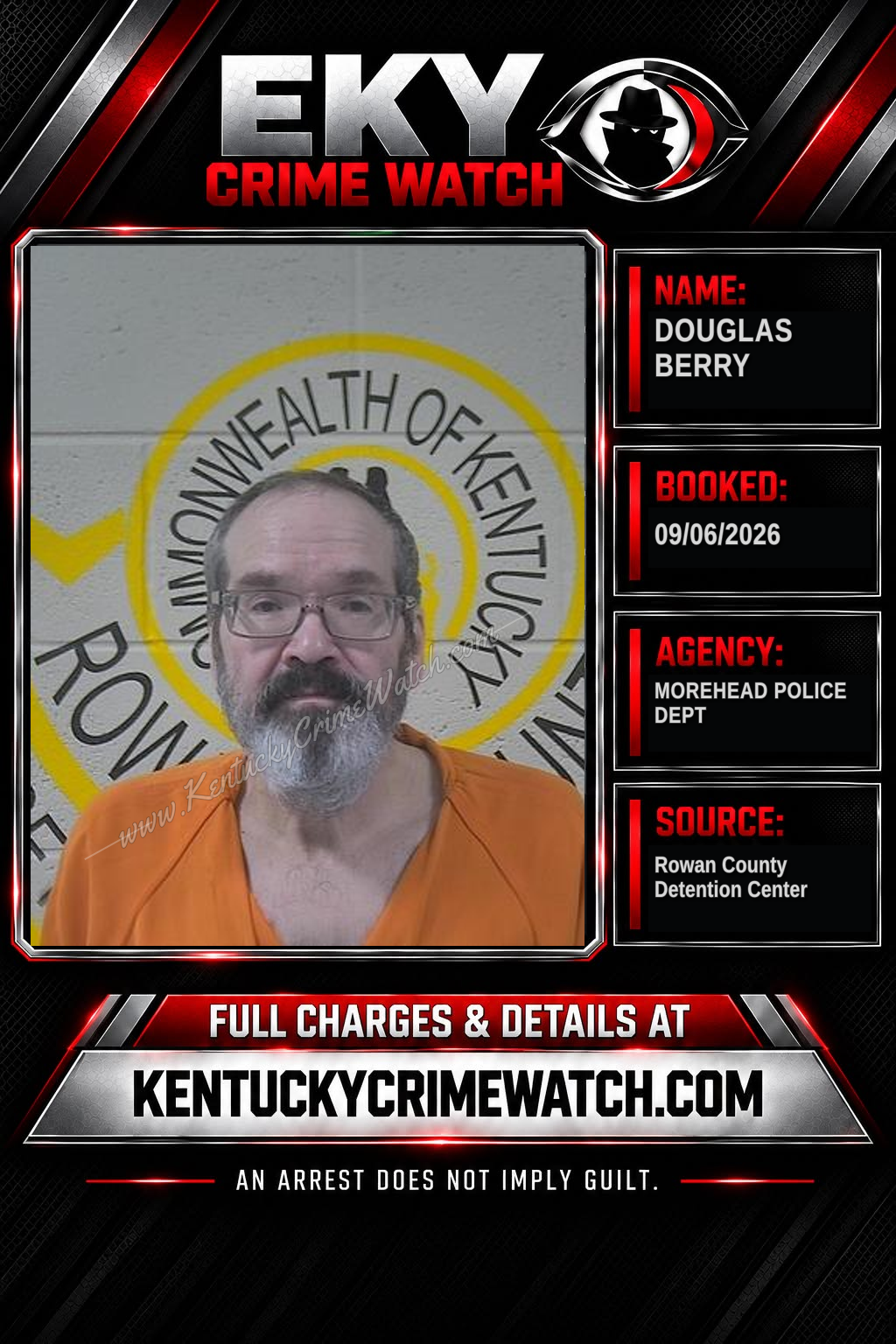 DOUGLAS BERRY booking image