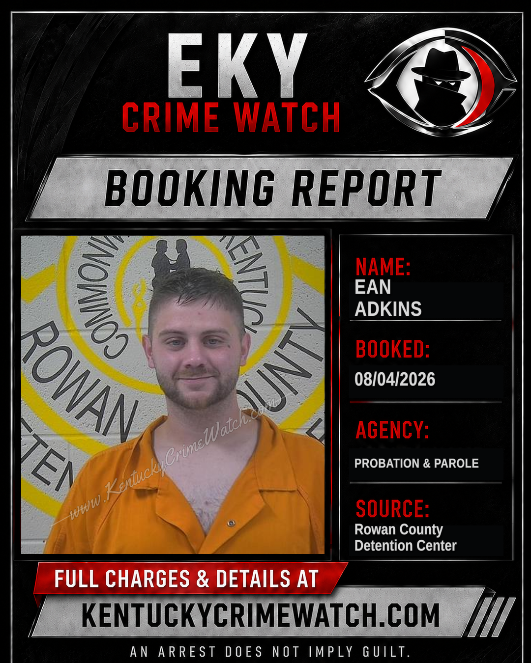 EAN ADKINS booking image