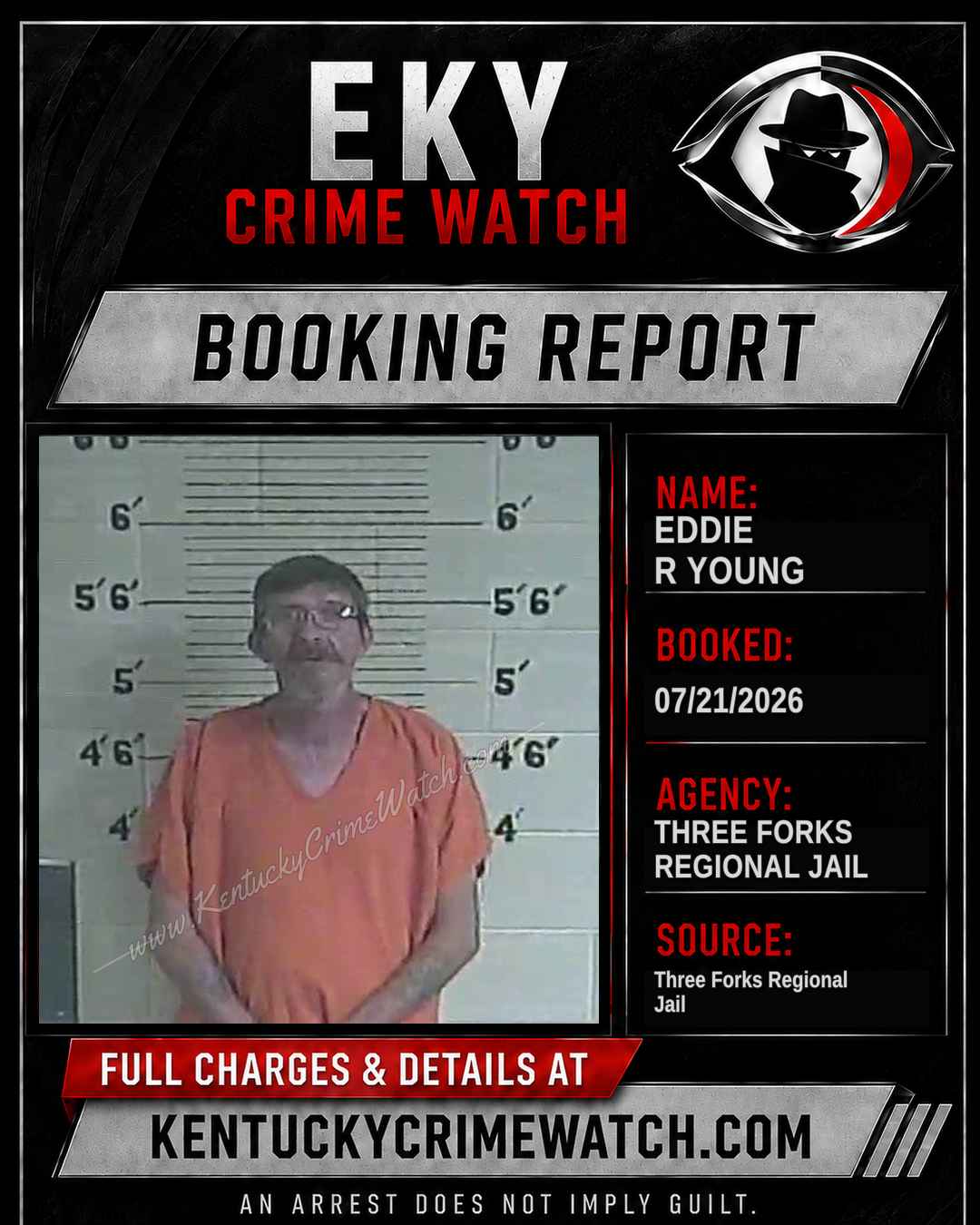 Eddie R Young booking image