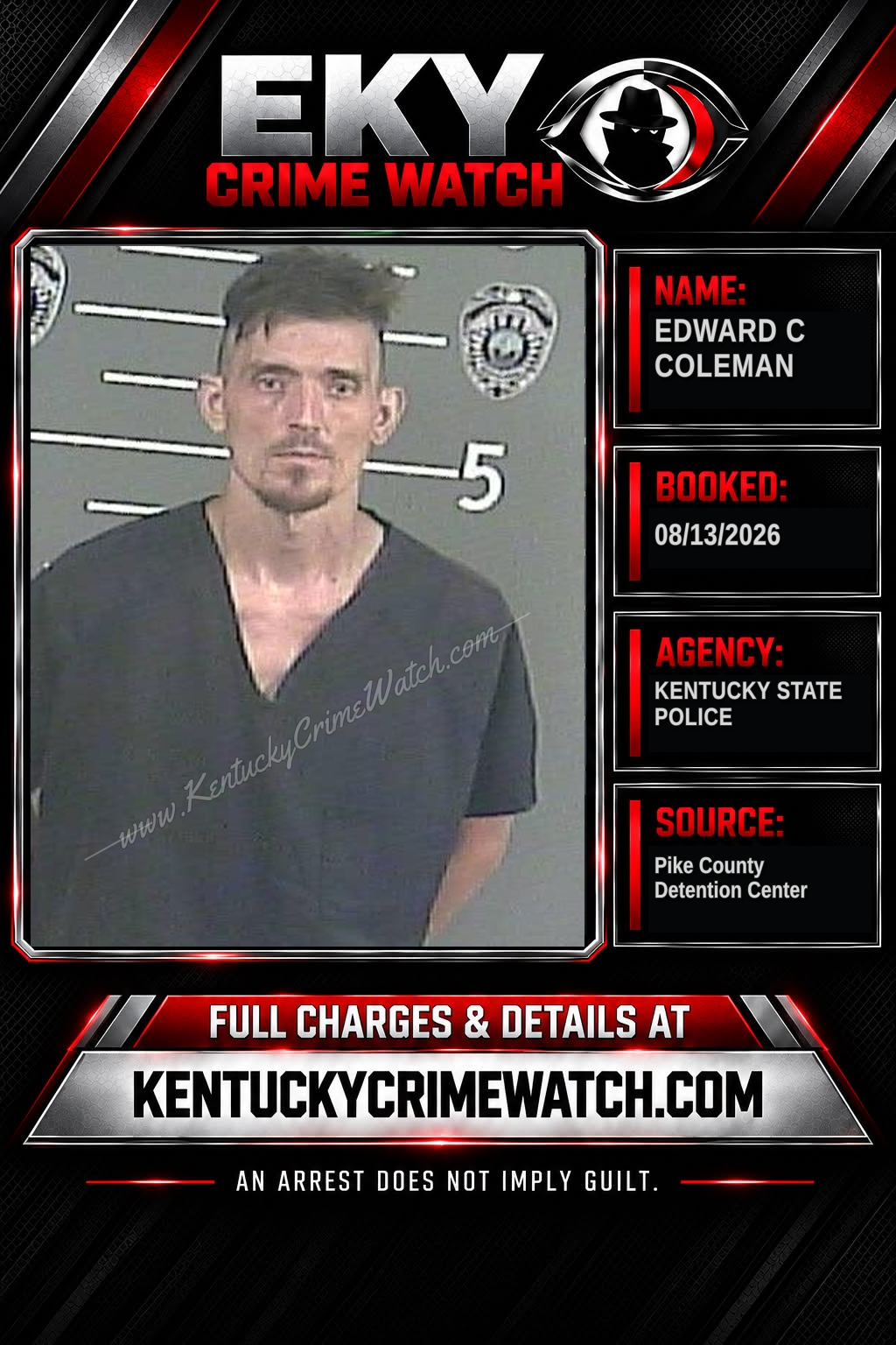EDWARD C COLEMAN booking image