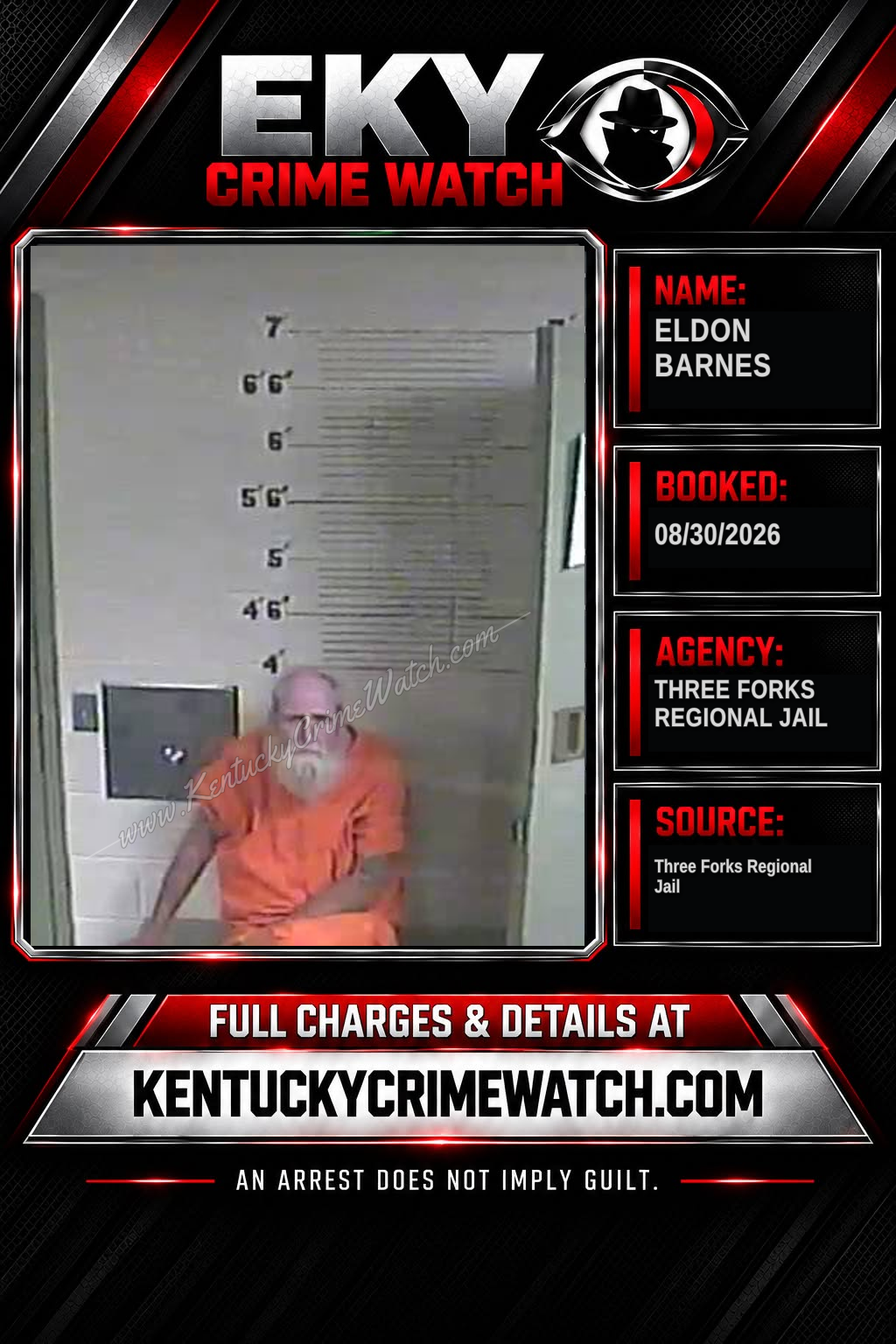 Eldon Barnes booking image
