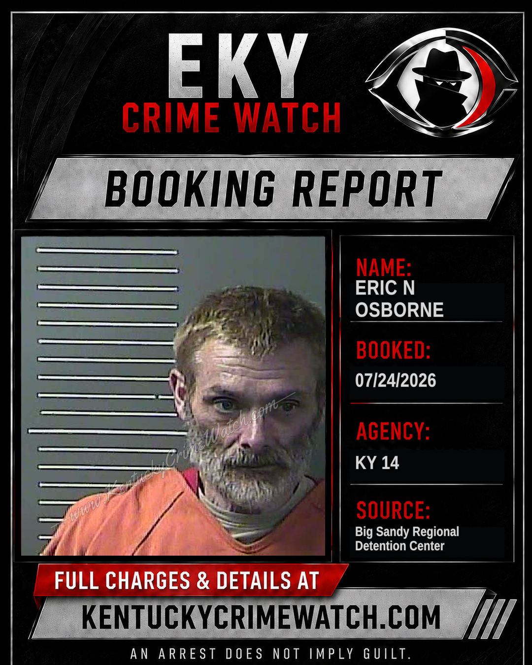 ERIC N OSBORNE booking image