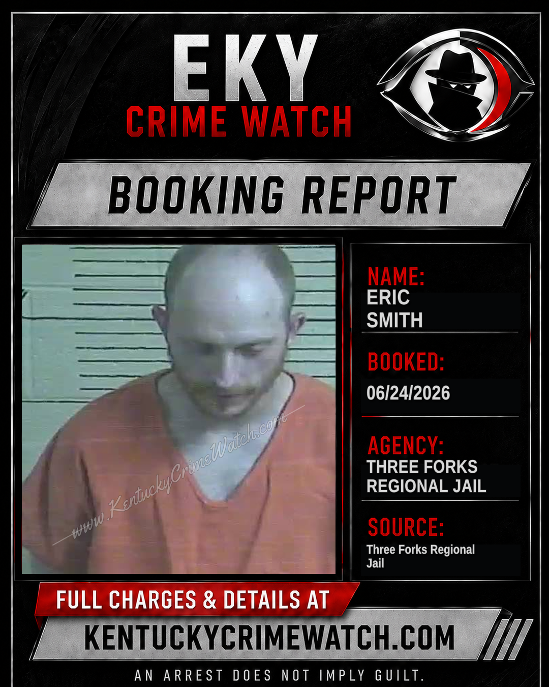 Eric Smith booking image