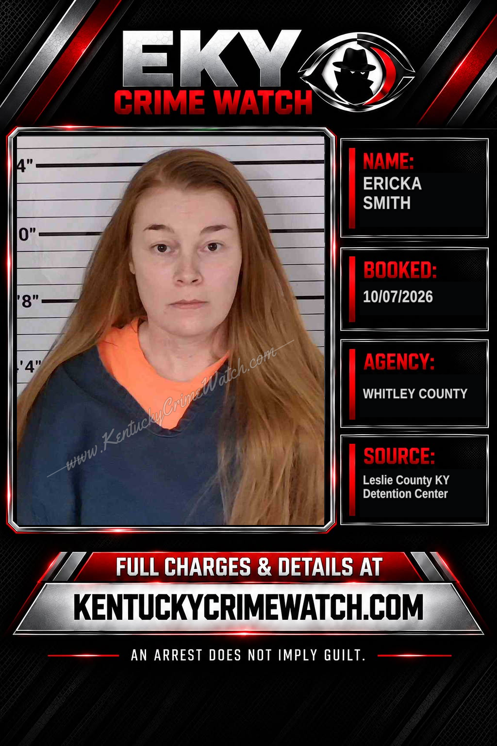 ERICKA SMITH booking image