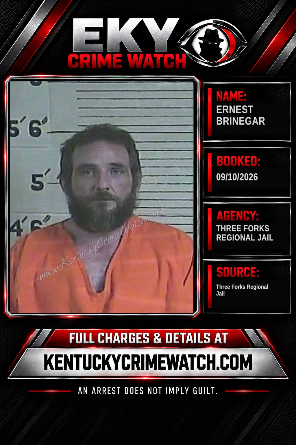 Ernest Brinegar booking image