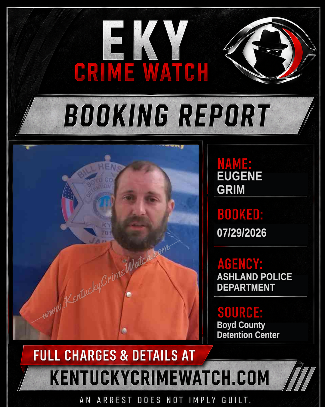 EUGENE GRIM booking image
