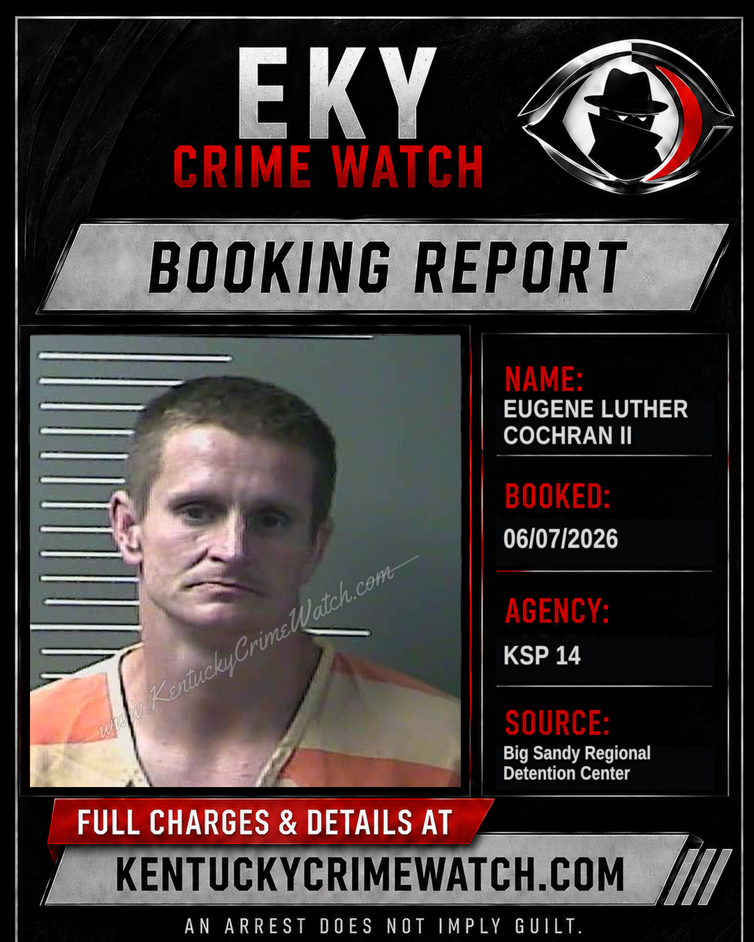 EUGENE LUTHER COCHRAN II booking image