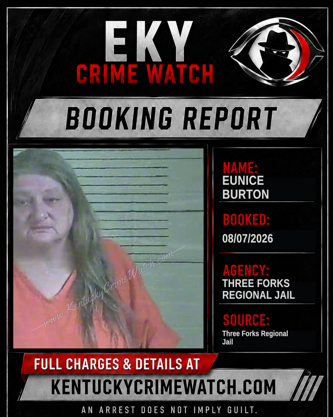 Eunice Burton booking image