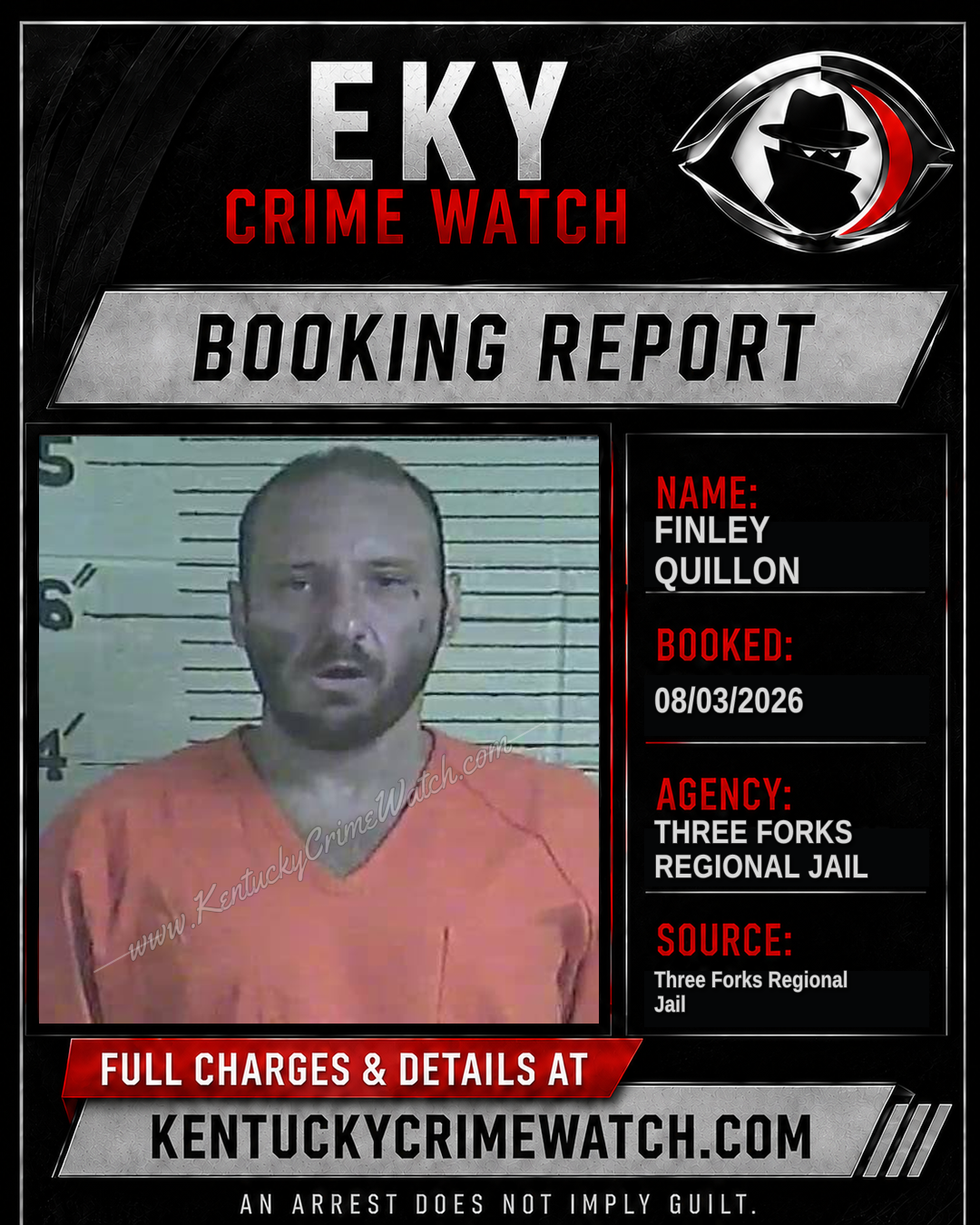 Finley Quillon booking image