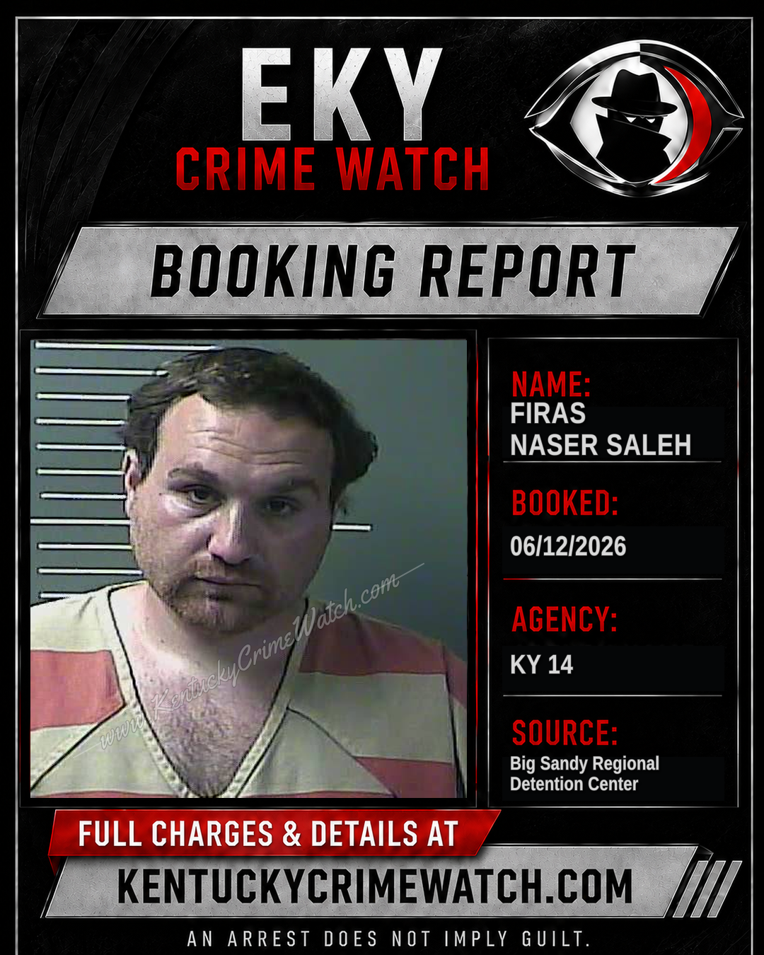 FIRAS NASER SALEH booking image