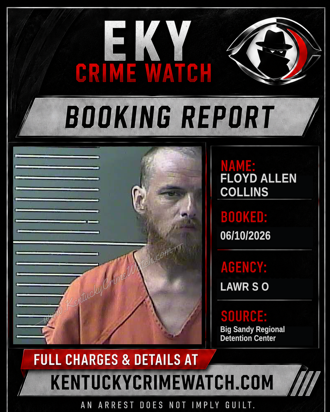 FLOYD ALLEN COLLINS booking image