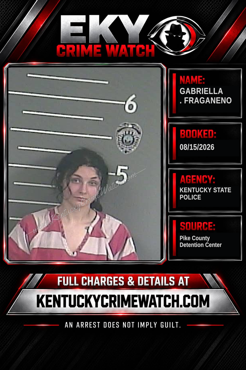 GABRIELLA . FRAGANENO booking image