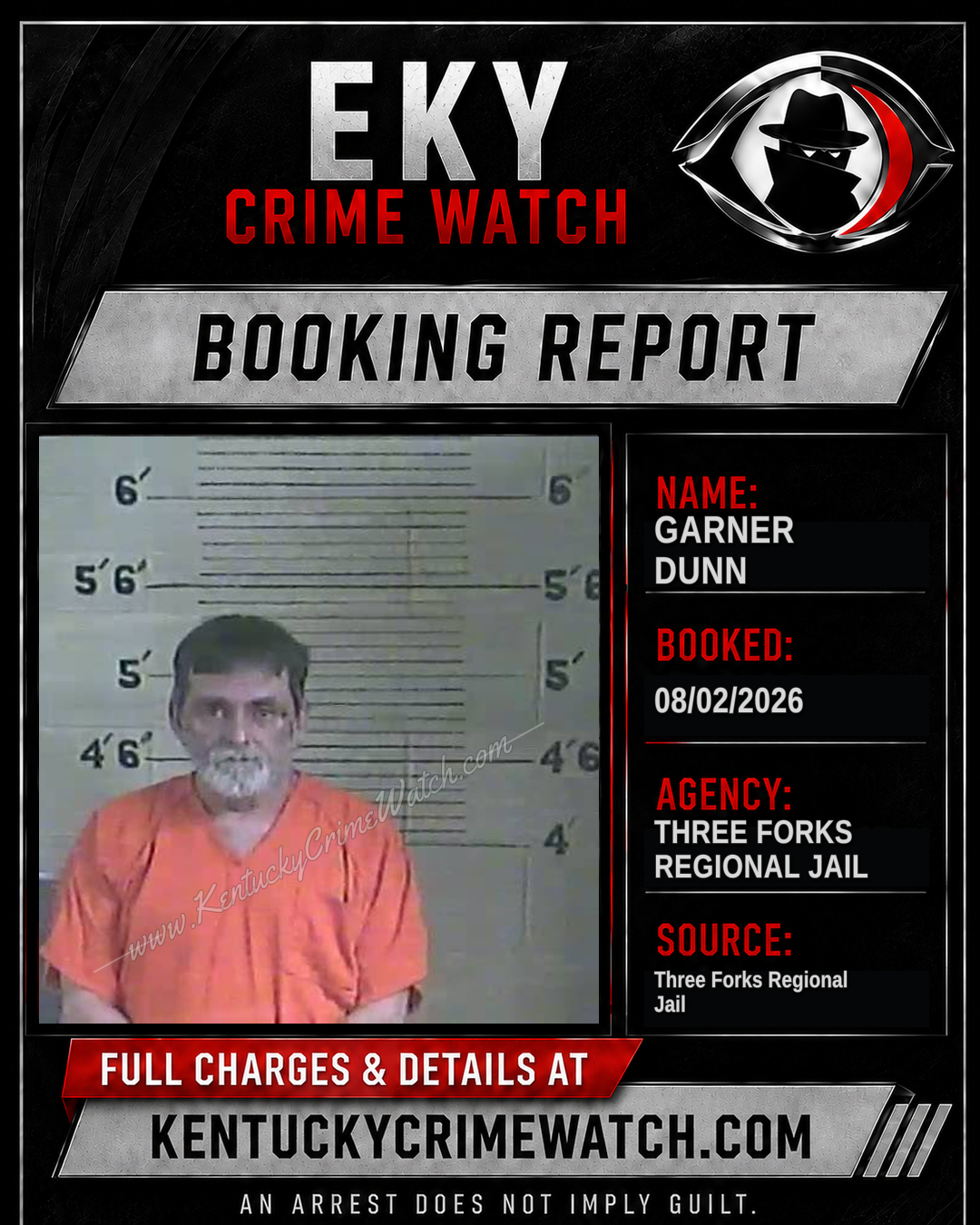 Garner Dunn booking image