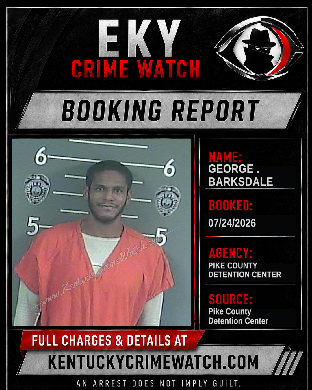 GEORGE . BARKSDALE booking image
