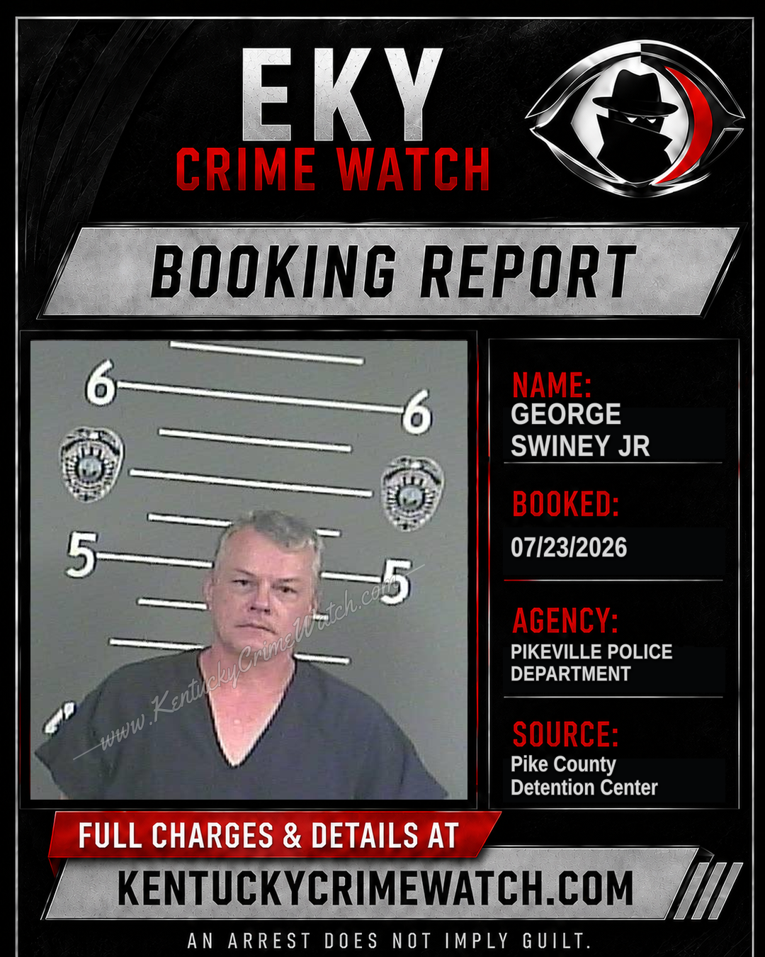 GEORGE SWINEY JR booking image