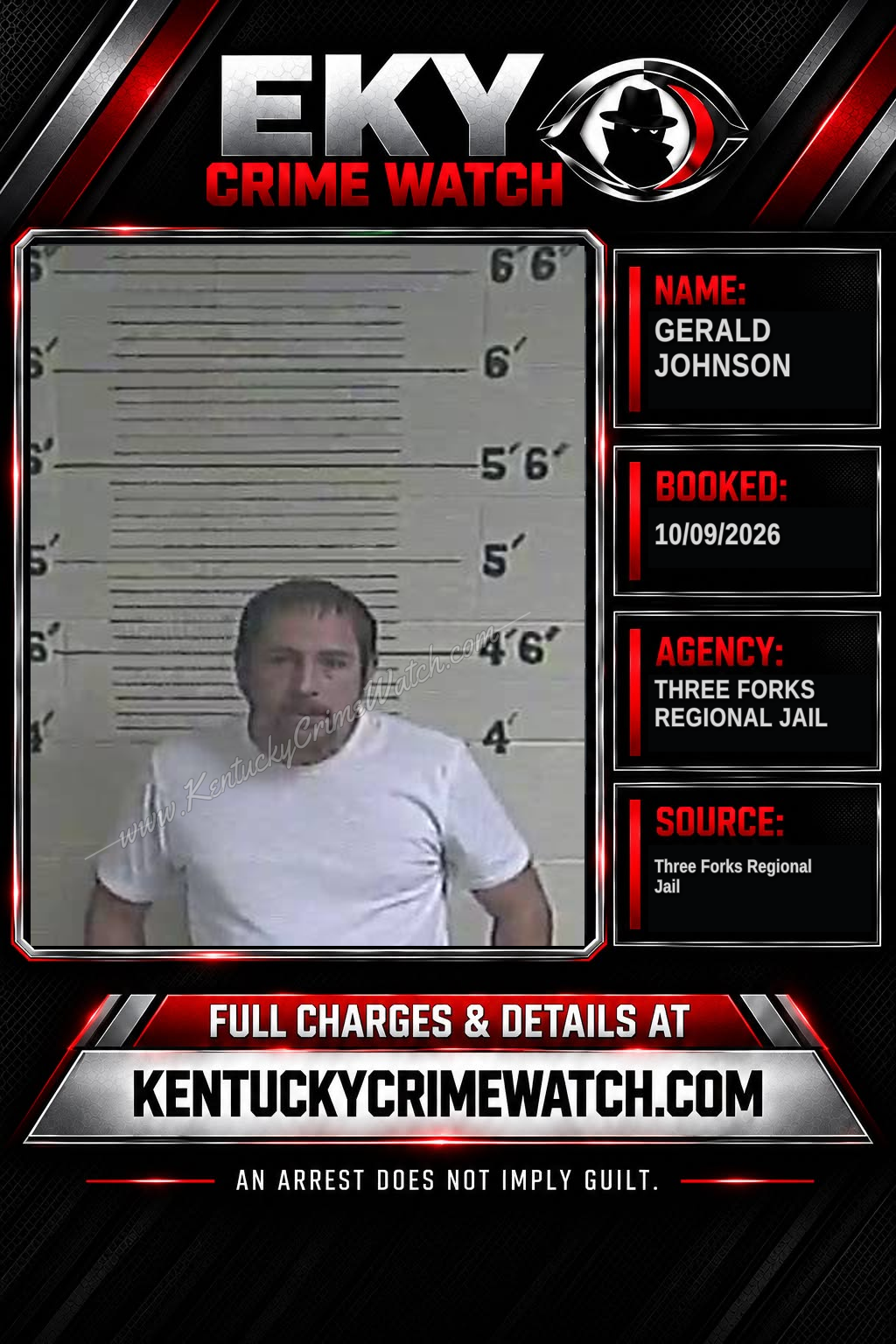 Gerald Johnson booking image