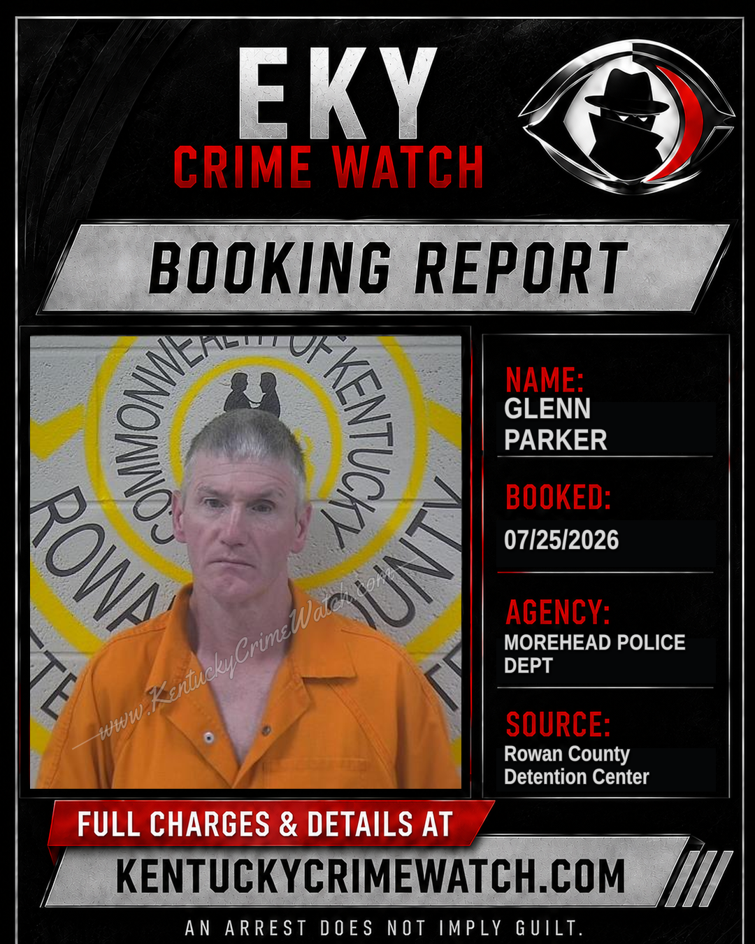 GLENN PARKER booking image