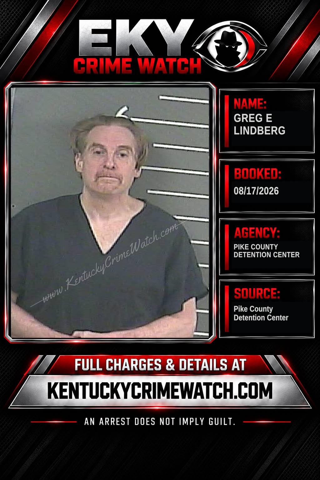 GREG E LINDBERG booking image