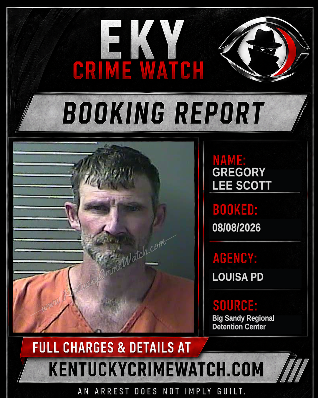 GREGORY LEE SCOTT booking image