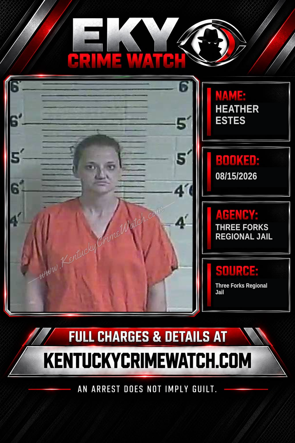 Heather Estes booking image