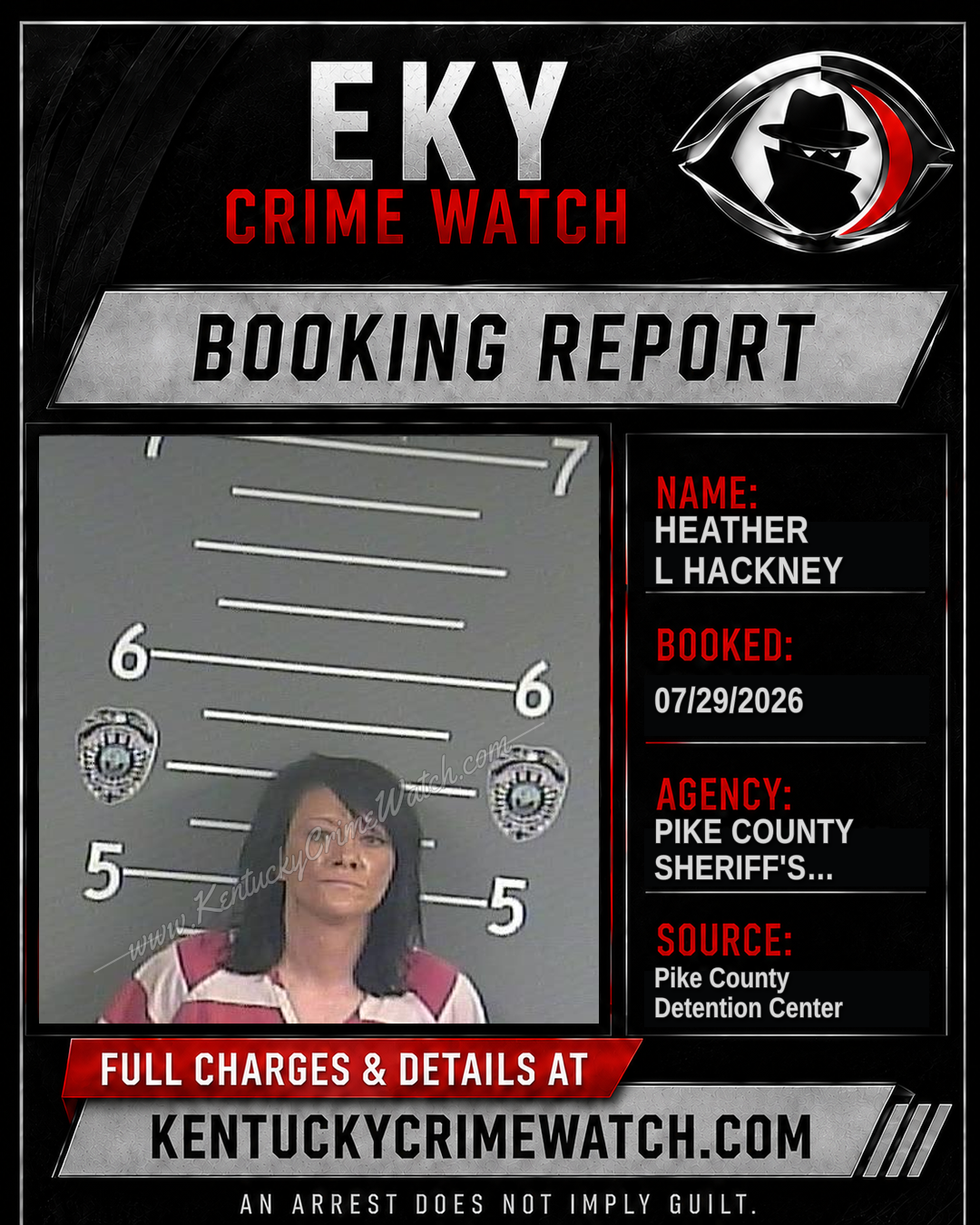 HEATHER L HACKNEY booking image