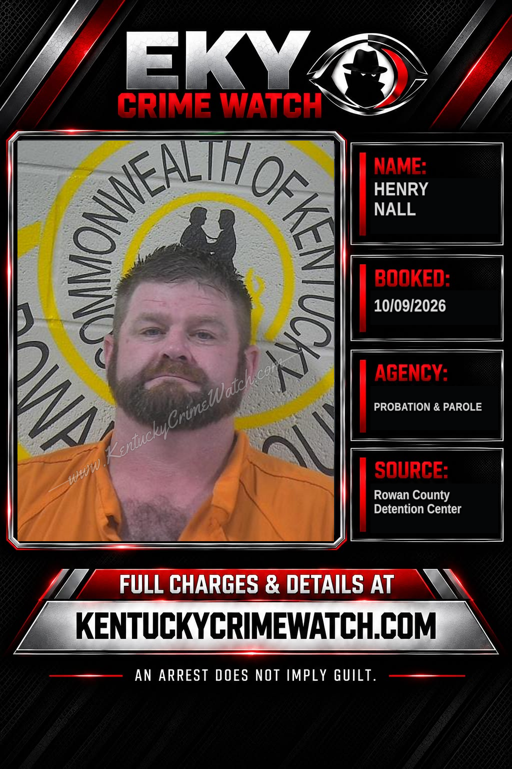 HENRY NALL booking image