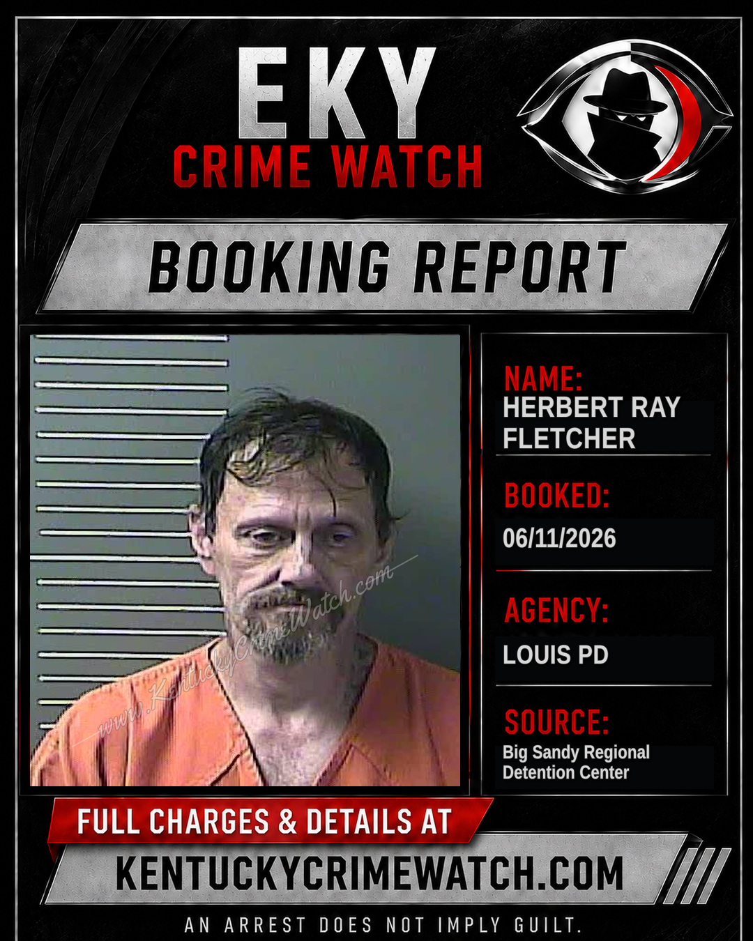 HERBERT RAY FLETCHER booking image