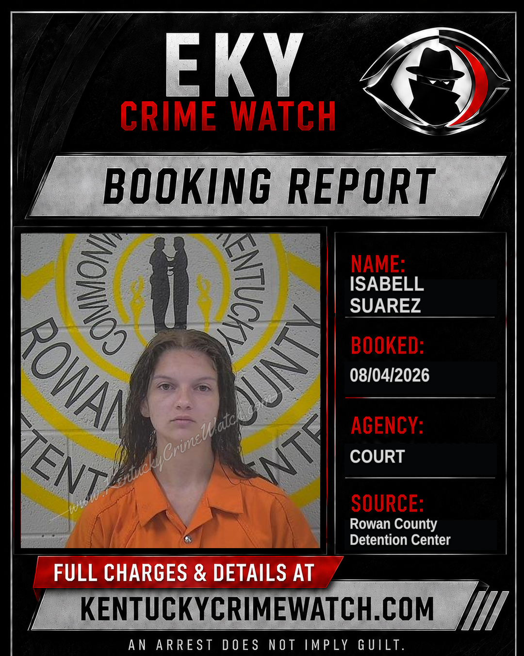 ISABELL SUAREZ booking image