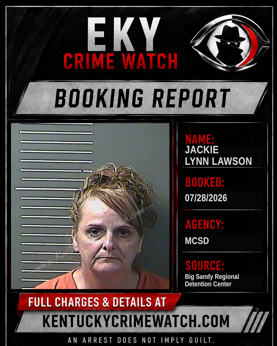 JACKIE LYNN LAWSON booking image