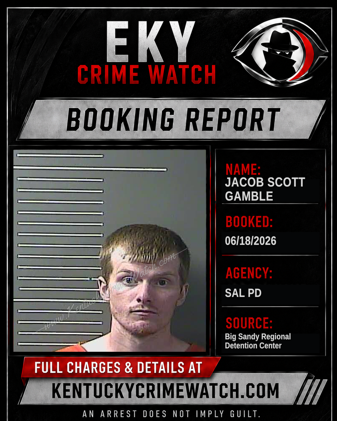 JACOB SCOTT GAMBLE booking image
