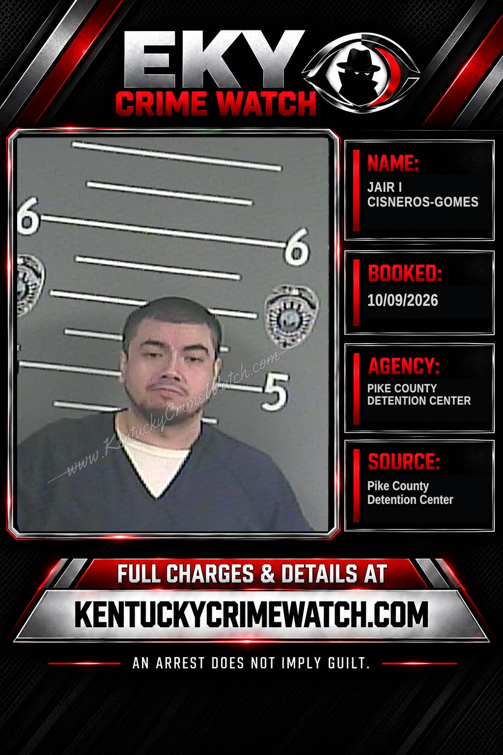 JAIR I CISNEROS-GOMES booking image