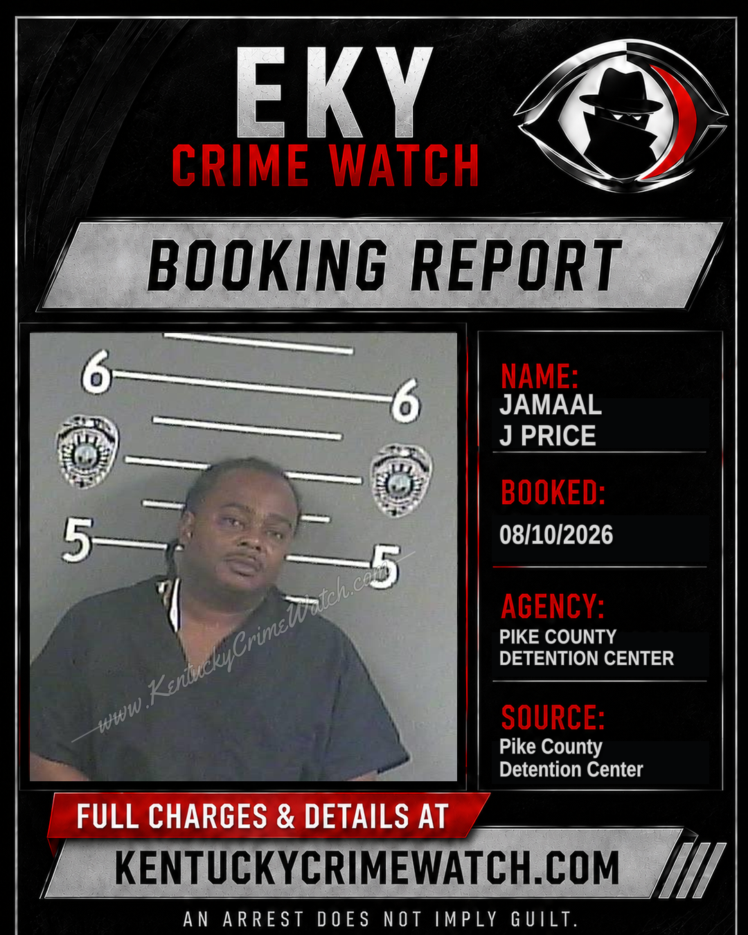JAMAAL J PRICE booking image